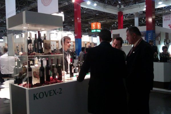 Щанд "Румелия" на френския конкурс Vinslies 2012